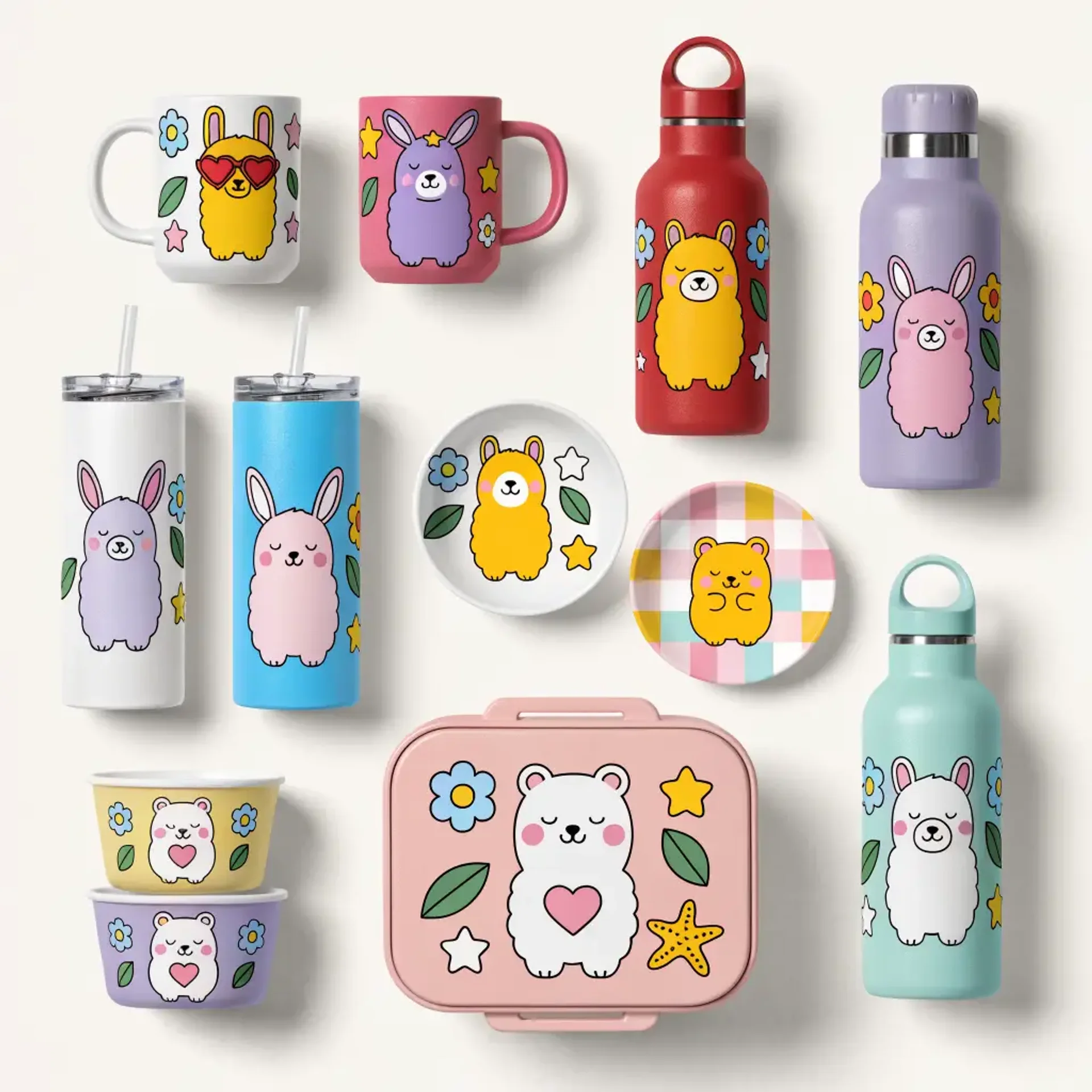 Sips + Snacks HelloLlamas collection photo