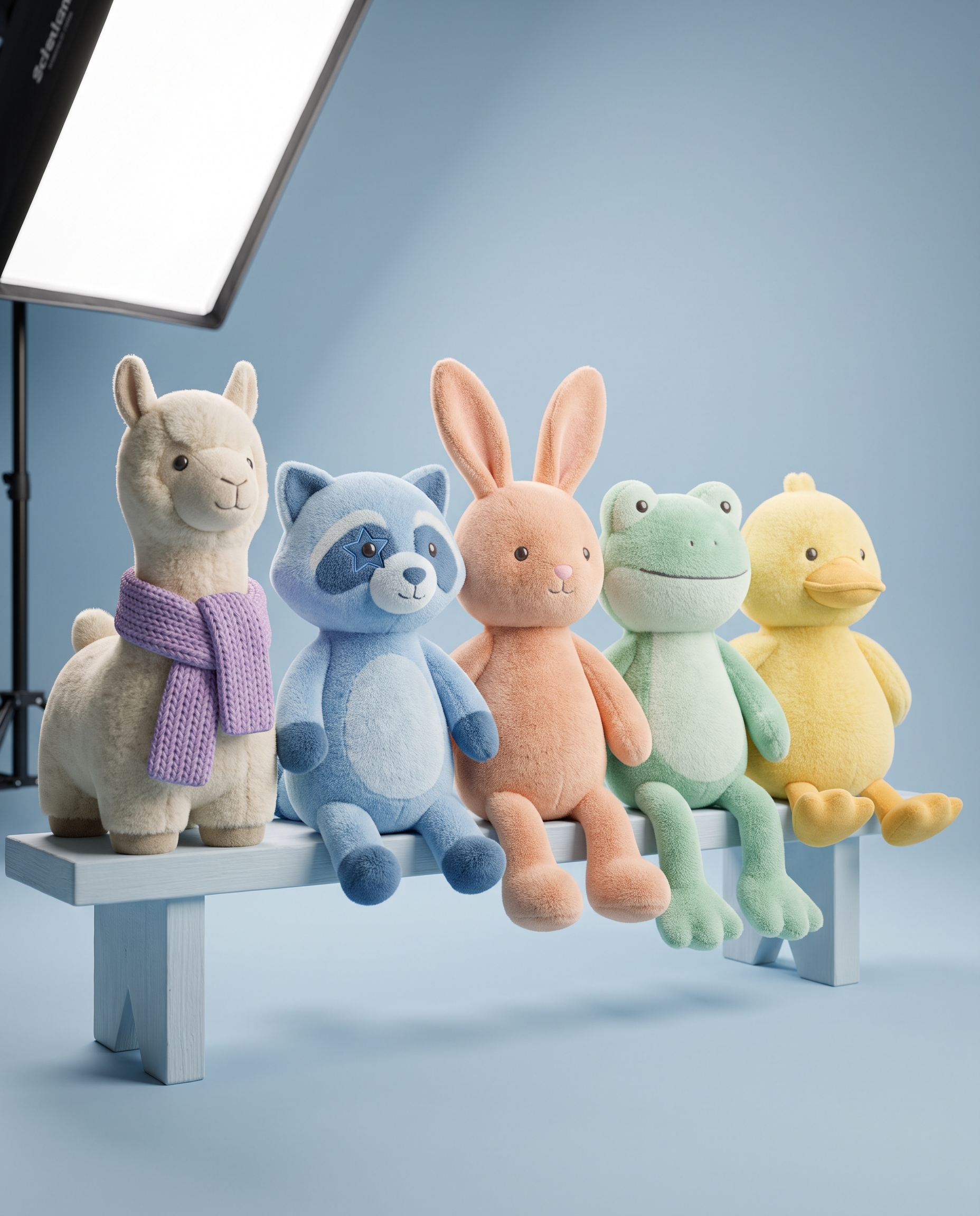 HelloLlamas plush animal friends collection